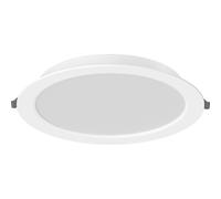 Mexen LDRR panneau de plafond encastré downlight LED diamètre 22 cm, 18W, Froid - 6500K, 1980 lm, blanc - L210-022-1865-20 96455 5905315984272