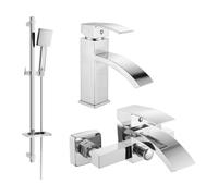 Mexen Libra DQ45 ensemble de bain, chrome - 745103DQ45-00 5517 5907709185029