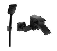 Mexen Libra Mélangeur bain R62 avec ensemble de douche, noir - 74513R62-70 5552 5907709187757