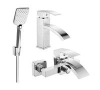 Mexen Libra R62 ensemble de baignoire, chrome - 745103R62-00 5532 5907709187559