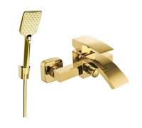 Mexen Libra R62 robinet de baignoire avec ensemble de douche, doré - 74513R62-50 5551 5907709187740