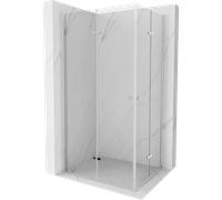 Mexen Lima Cabine de douche Duo pliante 100 x 80 cm, transparent, chrome - 856-100-080-02-00 4019 5903163387788