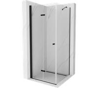 Mexen Lima cabine de douche pliante 100 x 100 cm, transparente, noire - 856-100-100-70-00 3919 5907709104488