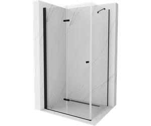 Mexen Lima cabine de douche pliante 80 x 100 cm, transparente, noire - 856-080-100-70-00 3901 5907709104464