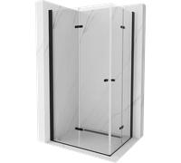 Mexen Lima Duo cabine de douche pliante 100 x 90 cm, transparent, noir - 856-100-090-70-00-02 13272 5907709164970