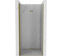 Mexen Lima porte de douche pliante 70 cm, transparente, dorée - 856-070-000-50-00 2581 5907709130883