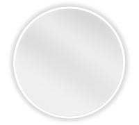 Mexen Loft miroir de salle de bain rond 30 cm, cadre blanc - 9850-030-030-000-20 25727 5905315069436