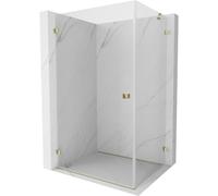 Mexen Lunar-B cabine de douche pivotante gauche 95 x 90 cm, transparent, or - 832-095-090-50-00-L 64774 5905315456052