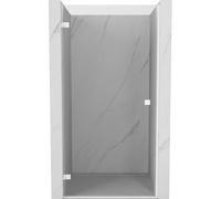 Mexen Lunar-B porte de douche battante gauche 65 cm, transparent, blanc - 832-065-000-20-00-L 68491 5905315451101