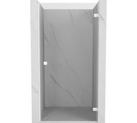 Mexen Lunar-B porte de douche pivotante droite 85 cm, transparent, blanc - 832-085-000-20-00-P 68625 5905315452047
