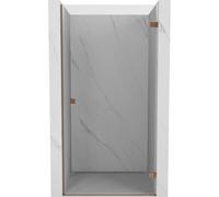 Mexen Lunar-B porte de douche pivotante droite 85 cm, transparent, or rose - 832-085-000-60-00-P 68653 5905315452313