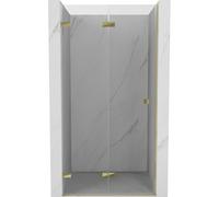Mexen Lunar-F porte de douche pliantes gauche 100 cm, transparent, or - 836-100-000-50-00-L 68770 5905315476104