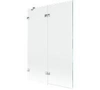 Mexen Lunar pare-douche 2 volets gauche 120 x 150 cm, transparent, chrome - 897-120-100-01-00-L 70188 5905315516480