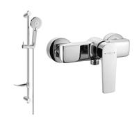 Mexen Lynx DF40 batterie de douche avec ensemble de douche, chrome - 74594DF40-00 5655 5907709187429