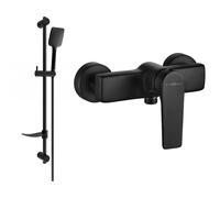 Mexen Lynx DF62 mitigeur de douche avec ensemble de douche, noir - 74594DF62-70 5654 5907709187412