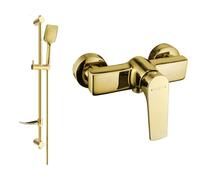 Mexen Lynx DF62 mitigeur de douche avec ensemble de douche, or - 74594DF62-50 5653 5907709187405