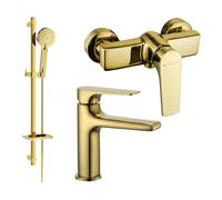 Mexen Lynx DQ40 ensemble de douche, doré - 745904DQ40-50 5592 5907709185500