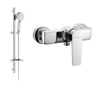 Mexen Lynx DQ40 mitigeur de douche avec ensemble de douche, chrome - 74594DQ40-00 5647 5907709187344