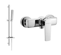 Mexen Lynx DQ72 mitigeur de douche avec ensemble de douche, chromé - 74594DQ72-00 5650 5907709187375