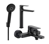 Mexen Lynx Ensemble baignoire R40, noir - 745913R40-70 5633 5907709187207