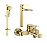Mexen Lynx Ensemble de baignoire DQ40, doré - 745913DQ40-50 5576 5907709185340