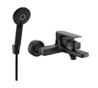 Mexen Lynx R40 baignoire avec ensemble de douche, noir - 74593R40-70 5641 5907709187283