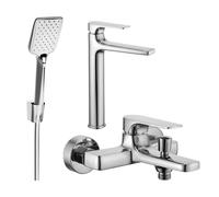 Mexen Lynx R62 ensemble de baignoire, chromé - 745913R62-00 5628 5907709187153