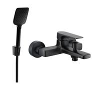 Mexen Lynx R62 robinet de baignoire avec set de douche, noir - 74593R62-70 5638 5907709187252