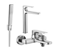 Mexen Lynx R72 ensemble de bain, chrome - 745913R72-00 5634 5907709187214