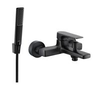 Mexen Lynx R72 mitigeur de baignoire avec ensemble de douche, noir - 74593R72-70 5643 5907709187306