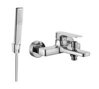 Mexen Lynx R72 robinet de baignoire avec ensemble de douche, chromé - 74593R72-00 5642 5907709187290