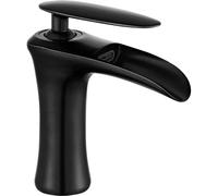 Mexen Lyra robinet de lavabo, noir - 745300-70 3992 5907709173972