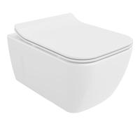 Mexen Margo cuvette de WC Rimless avec abattant slim à fermeture lente, duroplast, blanc brillant - 30420800 4321 5907709113527