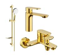 Mexen Milo DF05 ensemble de bain, doré - 71303DF05-50 5664 5907709185821