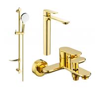 Mexen Milo DF05 ensemble de bain, doré - 71313DF05-50 5676 5907709185944