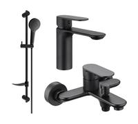 Mexen Milo DF05 ensemble de bain, noir - 71303DF05-70 5665 5907709185838