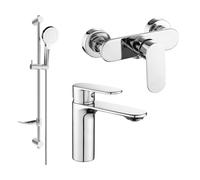 Mexen Milo DF05 ensemble de douche, chromé - 71304DF05-00 5687 5907709186057