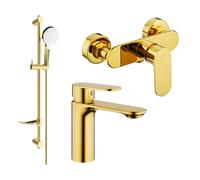 Mexen Milo DF05 ensemble de douche, doré - 71304DF05-50 5688 5907709186064