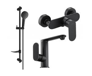 Mexen Milo DF05 ensemble de douche, noir - 713054DF05-70 5695 5907709186132