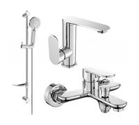Mexen Milo DF40 ensemble de baignoire, chrome - 713053DF40-00 5666 5907709185845