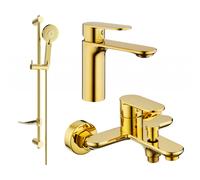 Mexen Milo DF40 ensemble de bain, doré - 71303DF40-50 5661 5907709185791