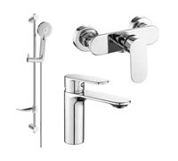 Mexen Milo DF40 ensemble de douche, chrome - 71304DF40-00 5684 5907709186026