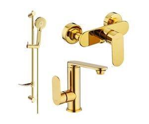 Mexen Milo DF40 ensemble de douche, or - 713054DF40-50 5691 5907709186095