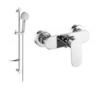 Mexen Milo DF40 mitigeur de douche avec ensemble de douche, chromé - 7134R40-00 5732 5907709186958