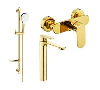 Mexen Milo Ensemble de douche DF05, doré - 71314DF05-50 5700 5907709186187