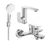 Mexen Milo R05 ensemble de bain, chrome - 713053R05-00 5717 5907709186804