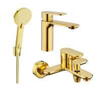 Mexen Milo R40 ensemble de baignoire, doré - 71303R40-50 5709 5907709186729