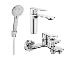 Mexen Milo R40 ensemble de bain, chromé - 71303R40-00 5708 5907709186712