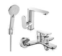 Mexen Milo R40 ensemble de bain, chromé - 713053R40-00 5714 5907709186774