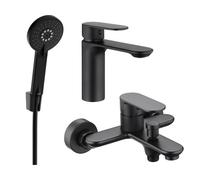 Mexen Milo R40 ensemble de bain, noir - 71303R40-70 5710 5907709186736